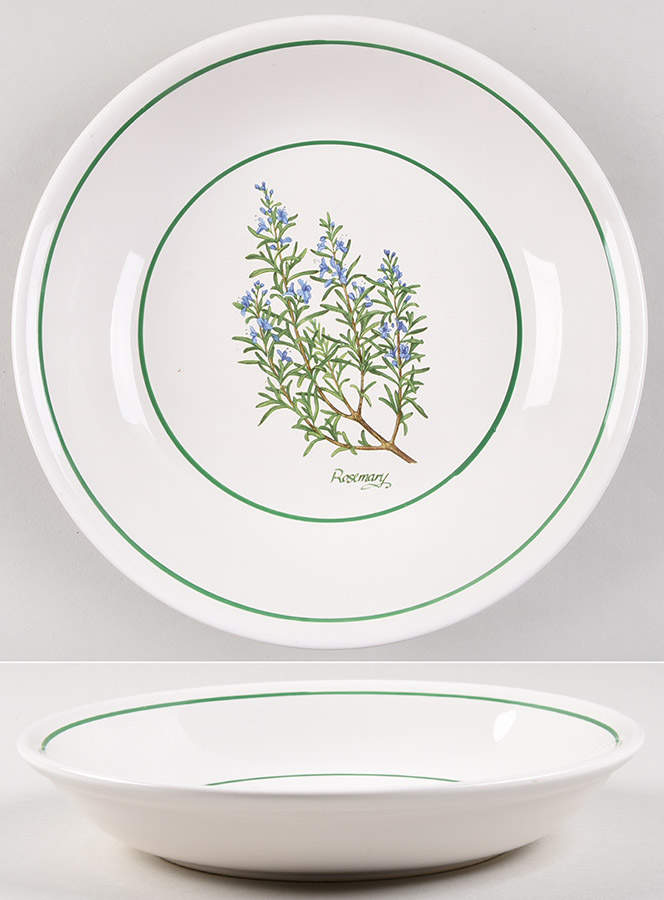 Herb Garden 9" Soup/Pasta Bowl by Certified International-1