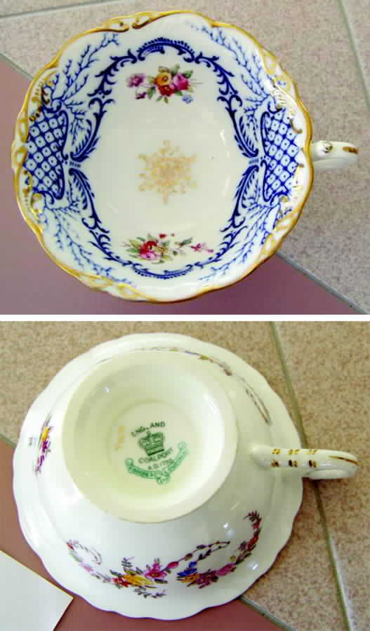 Y3434 Footed Cup by Coalport-1