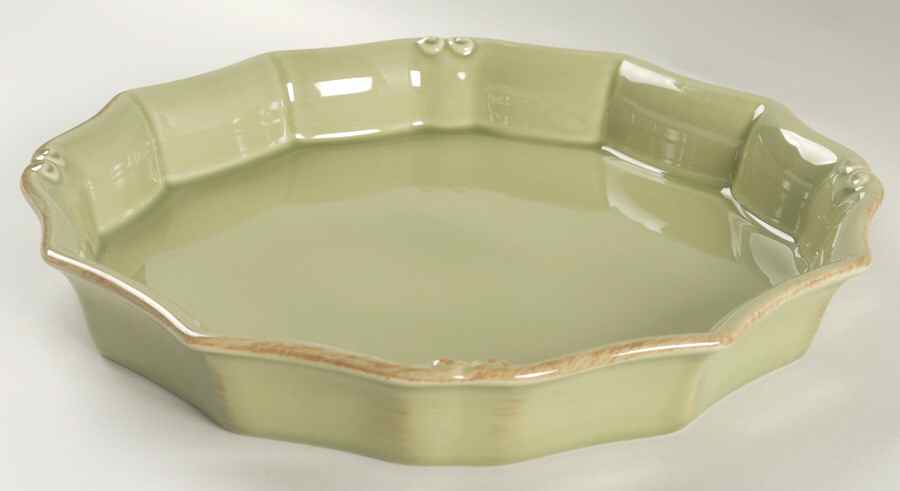 Vintage Port Green 11" Pie Baking Plate by Casafina-1