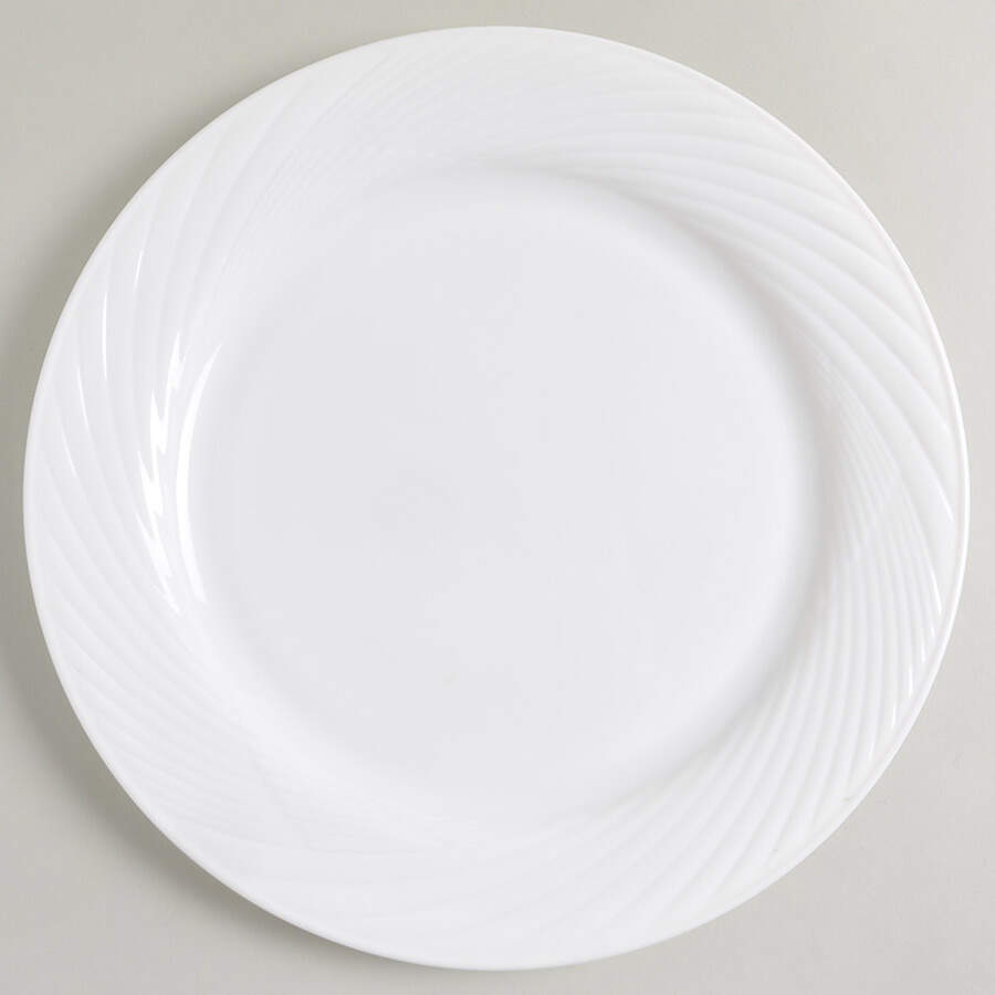 Festiva White Dinner Plate by Corning Corelle-1