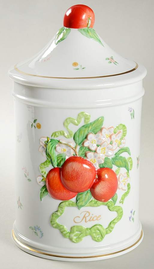 Le Cordon Bleu Rice Canister & Lid by Franklin Mint-1