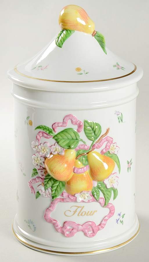 Le Cordon Bleu Flour Canister & Lid by Franklin Mint-1