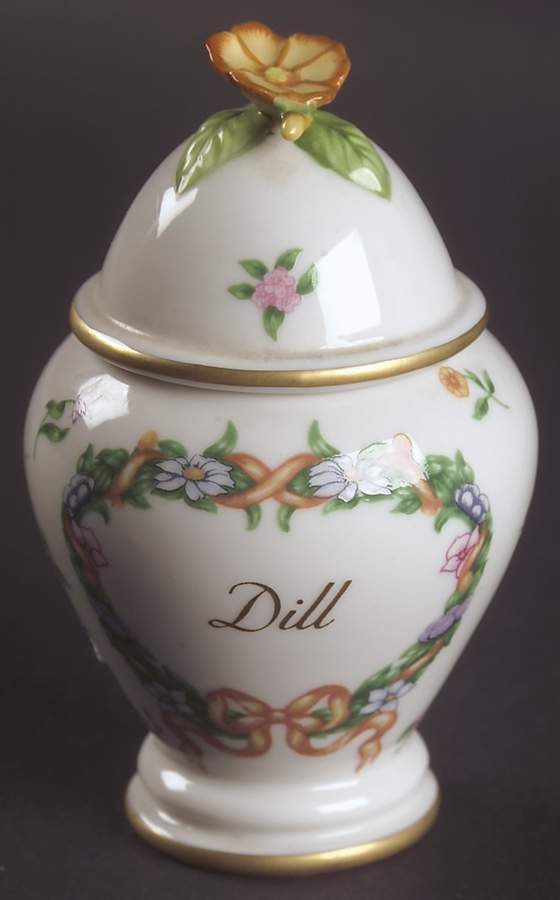 Le Cordon Bleu Spice Jar Set Individual Jar & Lid by Franklin Mint-1