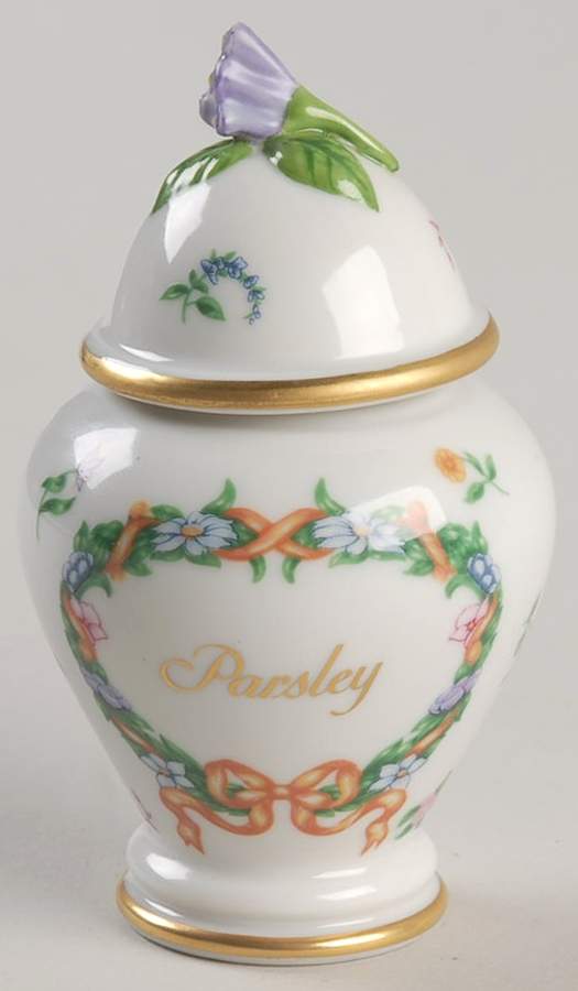 Le Cordon Bleu Spice Jar Set Individual Jar & Lid by Franklin Mint-1