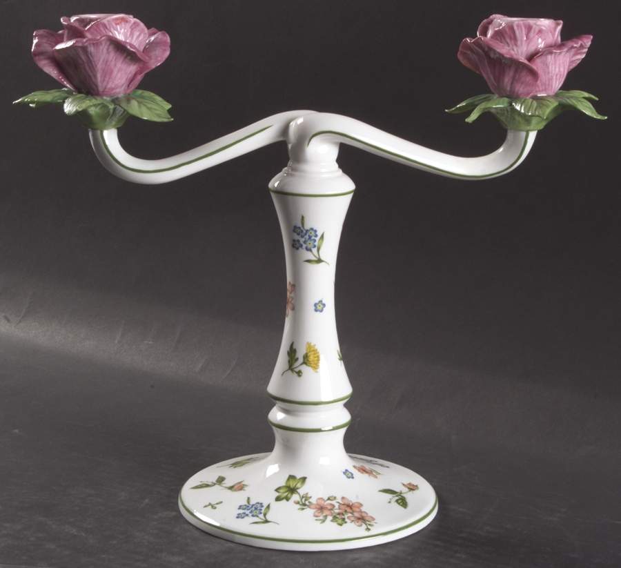Le Cordon Bleu 2 Light Candelabra by Franklin Mint-1