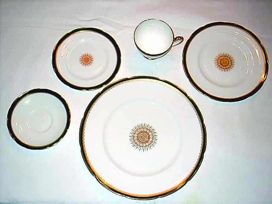 COA122 Bread & Butter Plate by Coalport-1