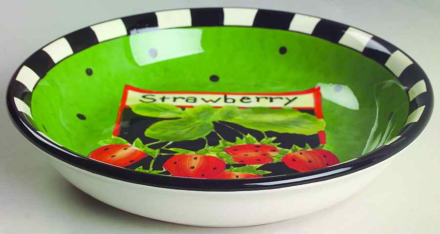 Seed Packet 9" Individual Pasta Bowl by Certified International-1