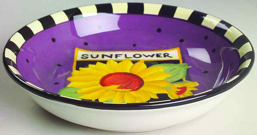 Seed Packet 9" Individual Pasta Bowl by Certified International-1