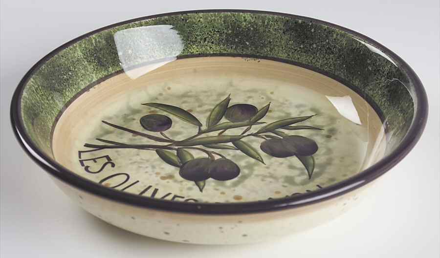 Garden of Olives 9" Individual Pasta Bowl by Certified International-1