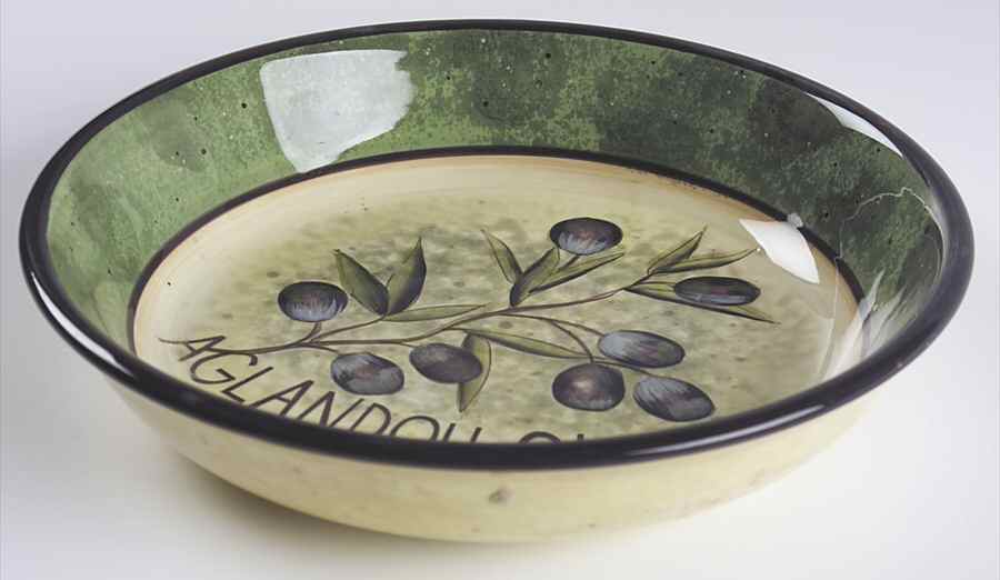 Garden of Olives 9" Individual Pasta Bowl by Certified International-1