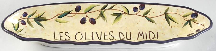 Garden of Olives Bread Tray by Certified International-1