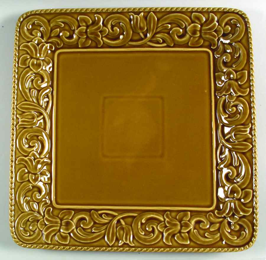 Florentine Gold 16" Square Serving Platter by Certified International-1