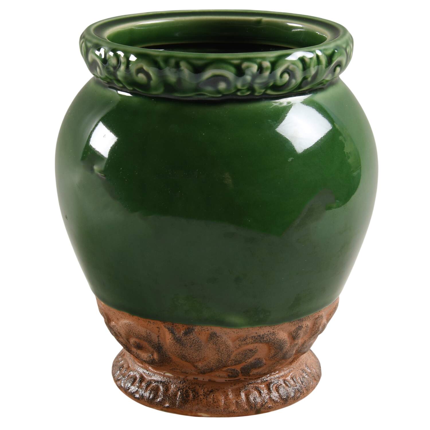 Florentine Green Small Canister No Lid by Certified International-1