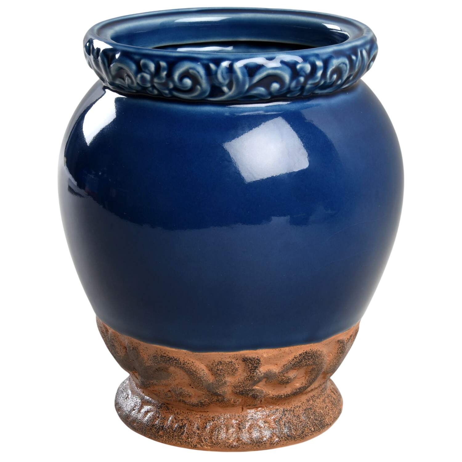 Florentine Blue Small Canister No Lid by Certified International-1