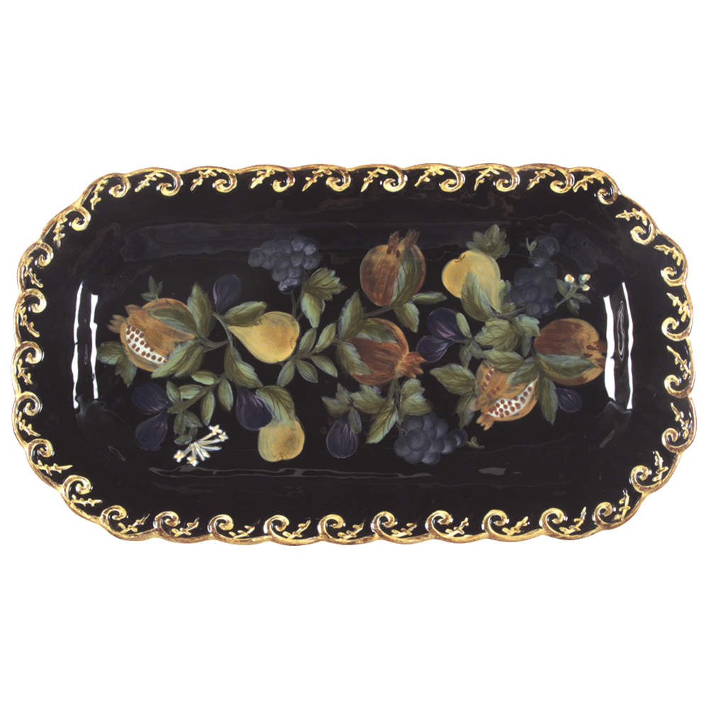 Pompeii 18" Rectangular Serving Platter by Certified International-1