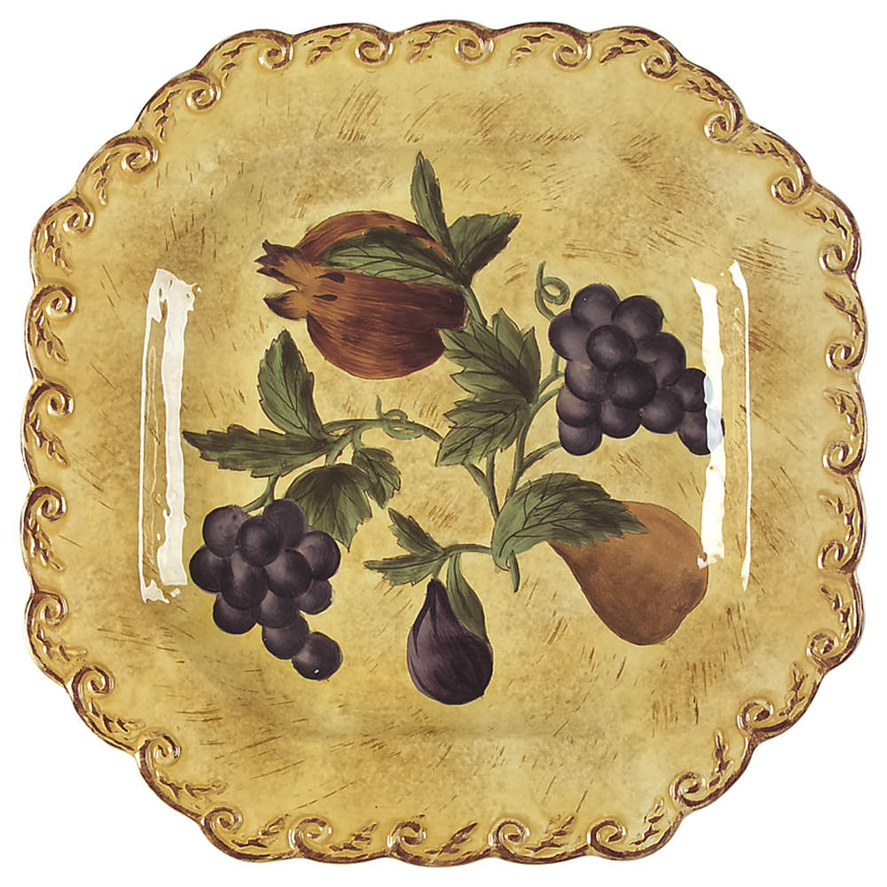 Pompeii 13" Square Serving Platter by Certified International-1