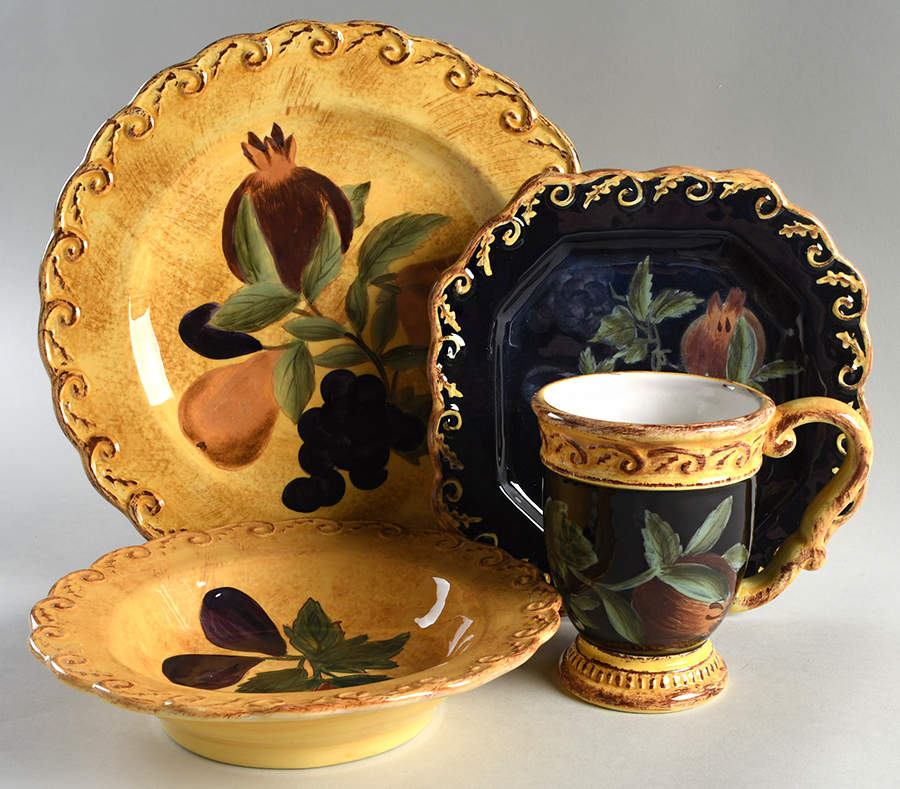 Pompeii 4 Piece Place Setting by Certified International-1
