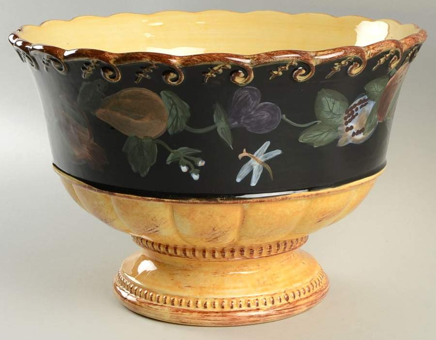 Pompeii 12" Footed Bowl by Certified International-1