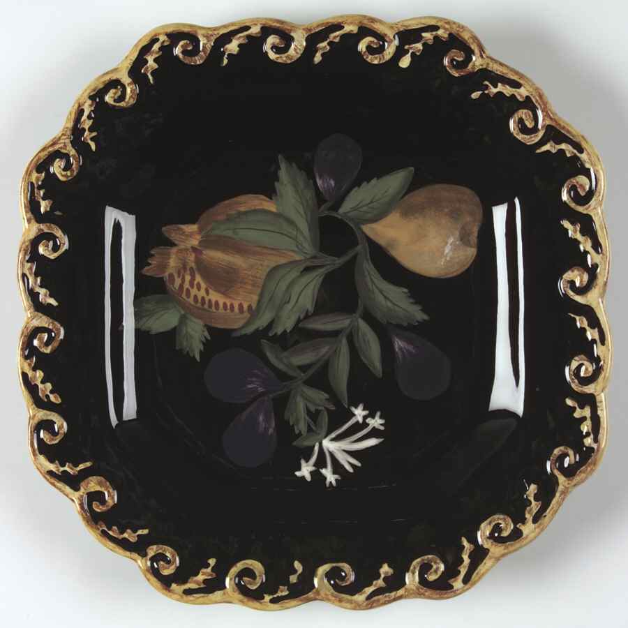 Pompeii Salad/Dessert Plate by Certified International-1