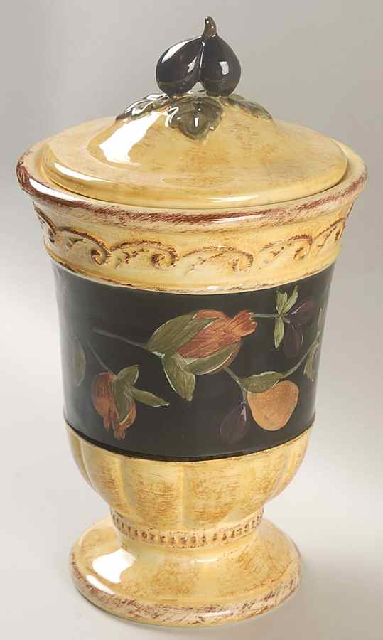 Pompeii Small Canister & Lid by Certified International-1
