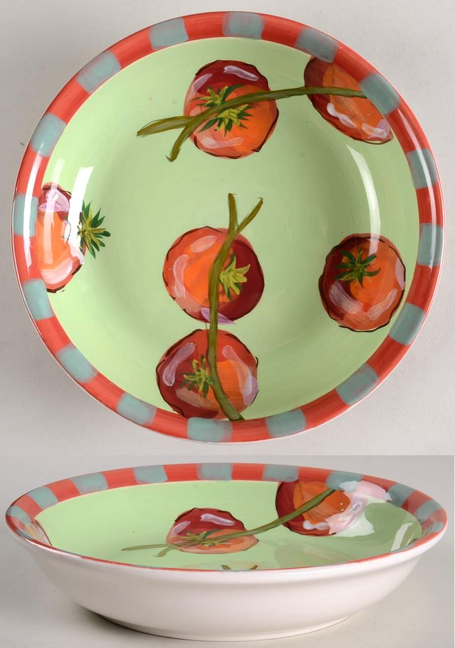 Gaspacho 9" Individual Pasta Bowl by Certified International-1