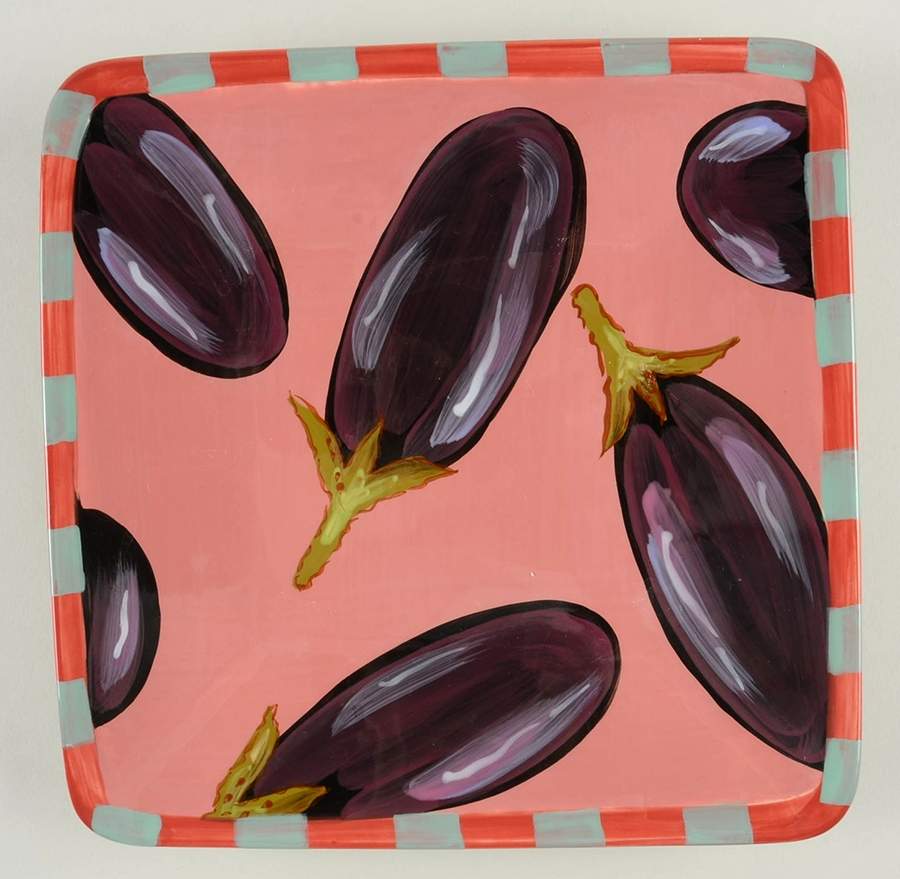 Gaspacho Salad/Dessert Plate by Certified International-1