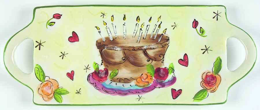 Sweets 16'' Rectangular Tray by Certified International-1