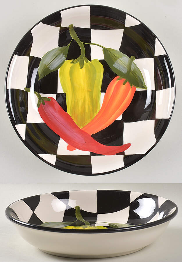 Garden Delight 9" Individual Pasta Bowl by Certified International-1