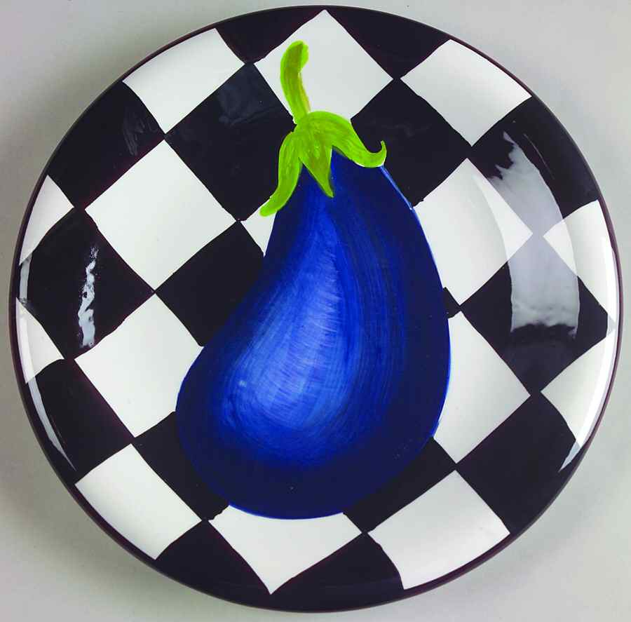 Garden Delight Salad/Dessert Plate by Certified International-1
