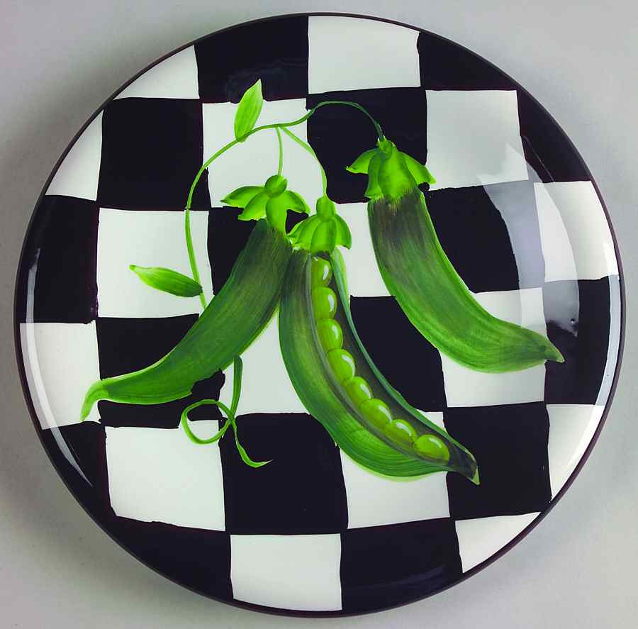 Garden Delight Salad/Dessert Plate by Certified International-1