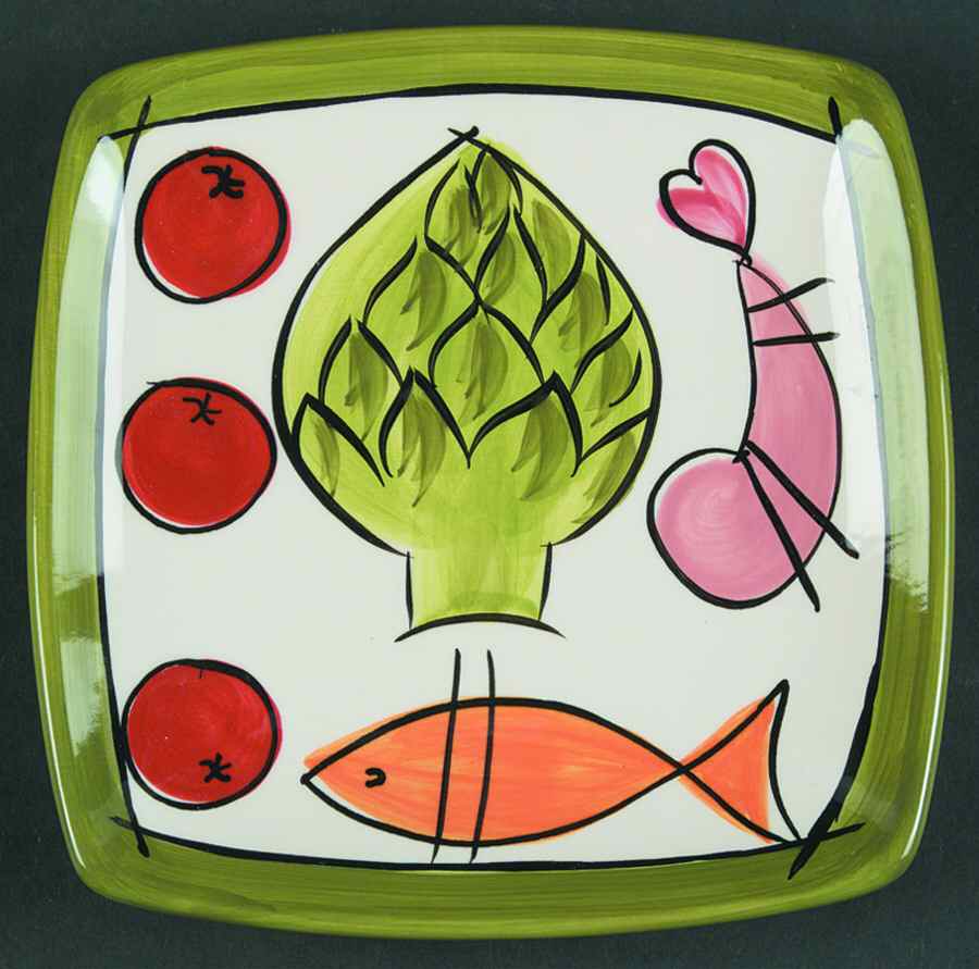 Appetizer Canape Plate by Certified International-1