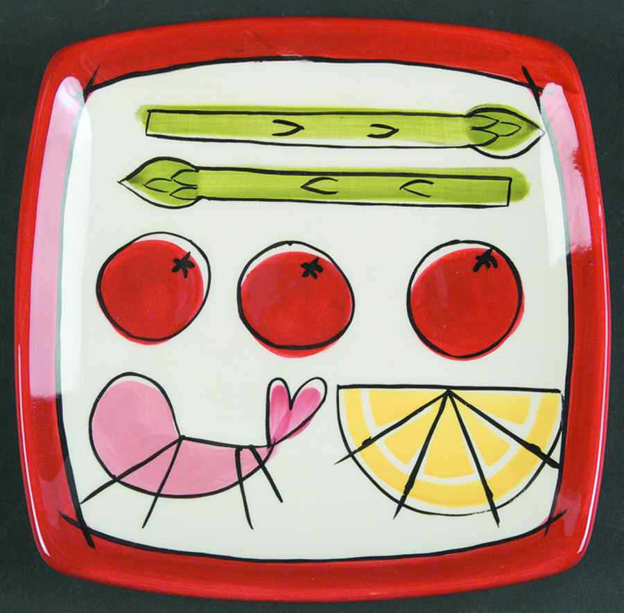 Appetizer Canape Plate by Certified International-1