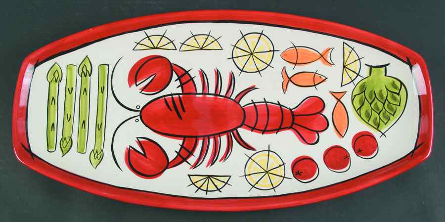 Appetizer 18" Fish Platter by Certified International-1