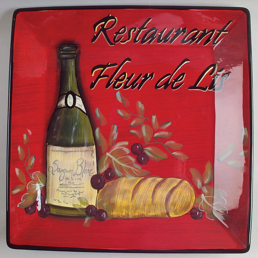 Olivia 13" Square Serving Platter by Certified International-1
