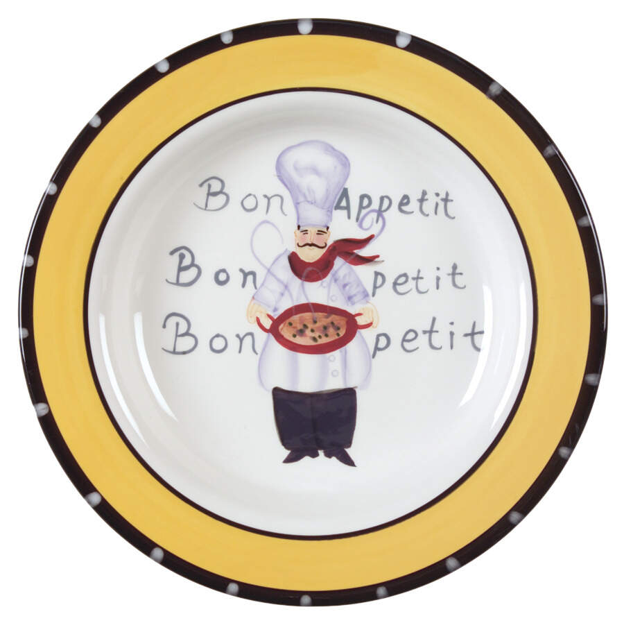 Gourmet Chef Salad/Dessert Plate by Certified International-1