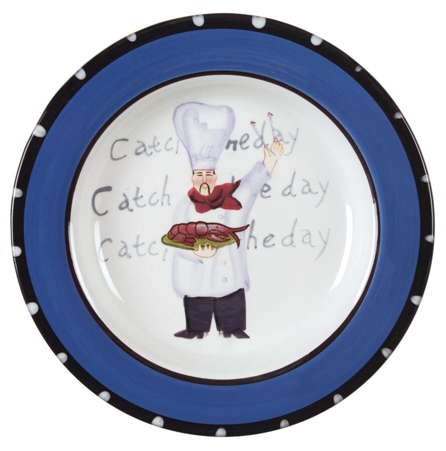 Gourmet Chef Salad/Dessert Plate by Certified International-1