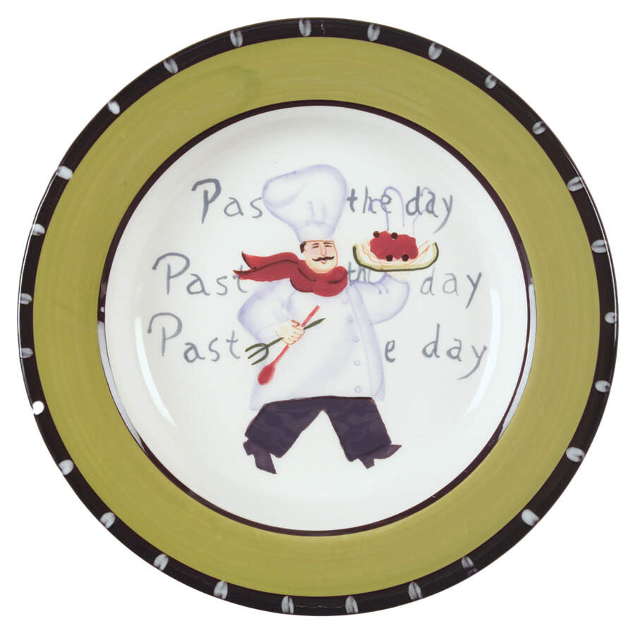 Gourmet Chef Salad/Dessert Plate by Certified International-1