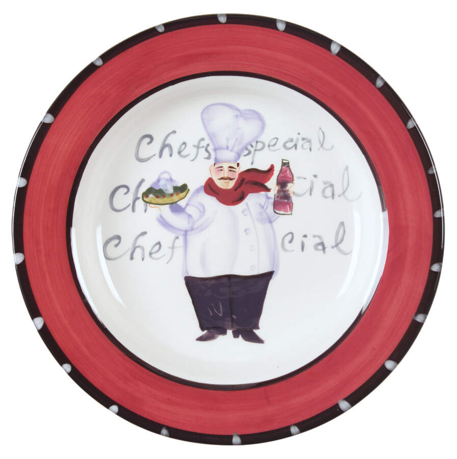Gourmet Chef Salad/Dessert Plate by Certified International-1