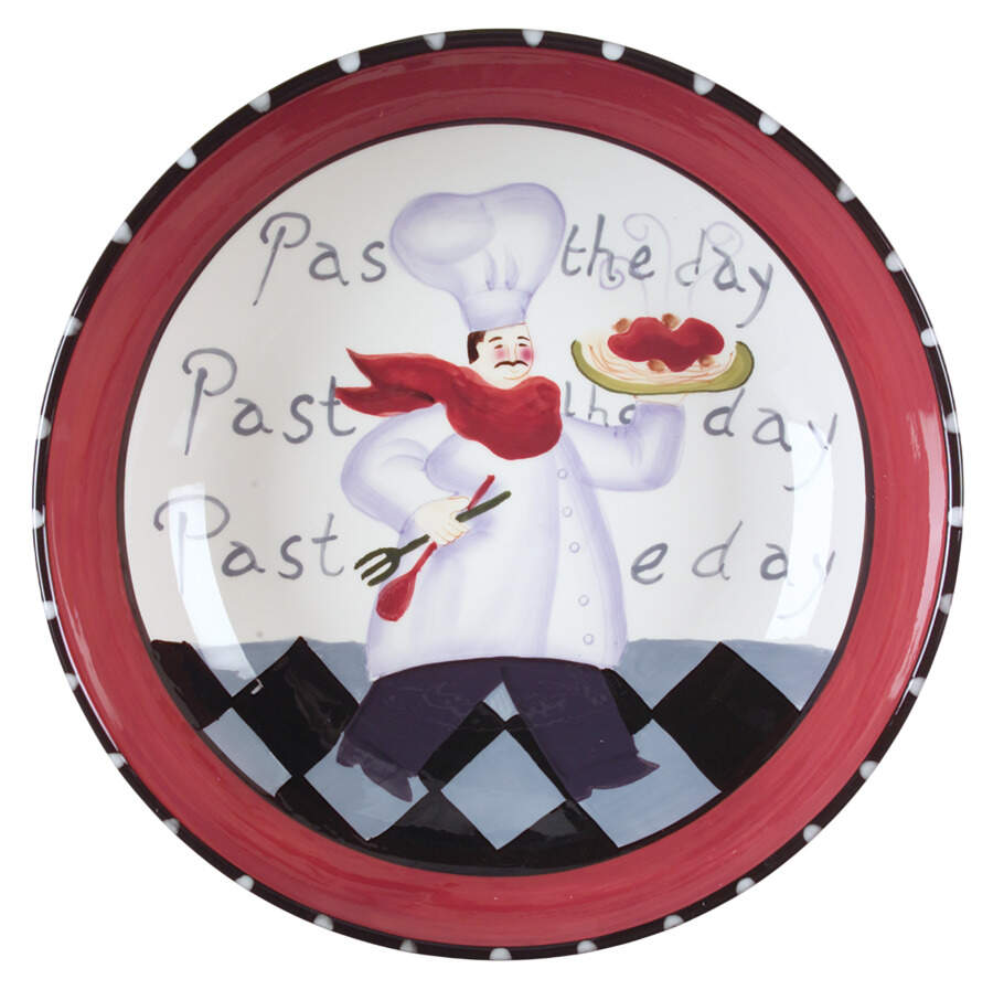 Gourmet Chef 13" Pasta Serving Bowl by Certified International-1