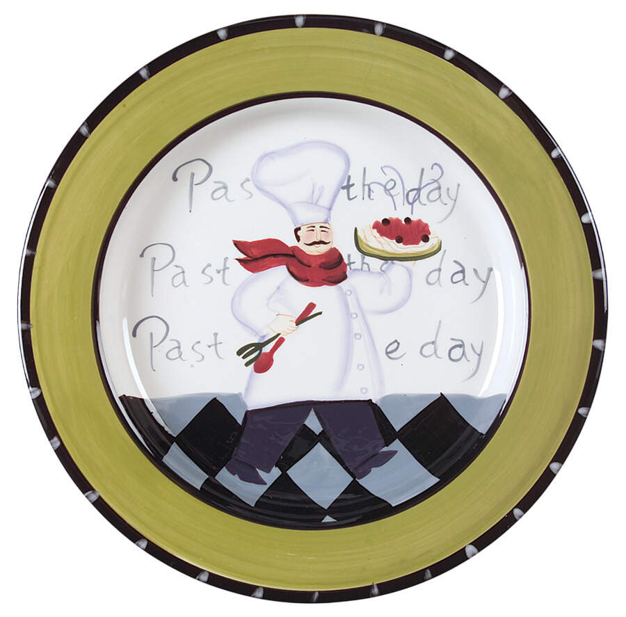 Gourmet Chef Dinner Plate by Certified International-1