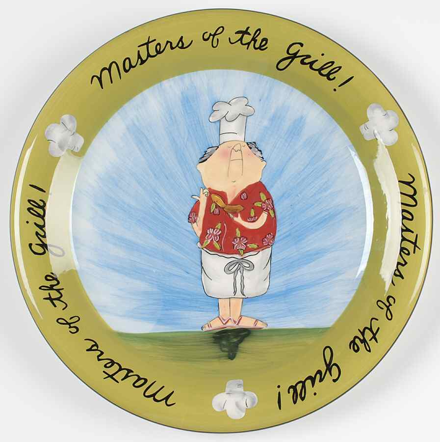Masters of the Grill Dinner Plate by Certified International-1