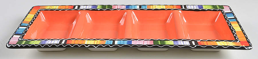 Serape 4-Part Relish by Certified International-1