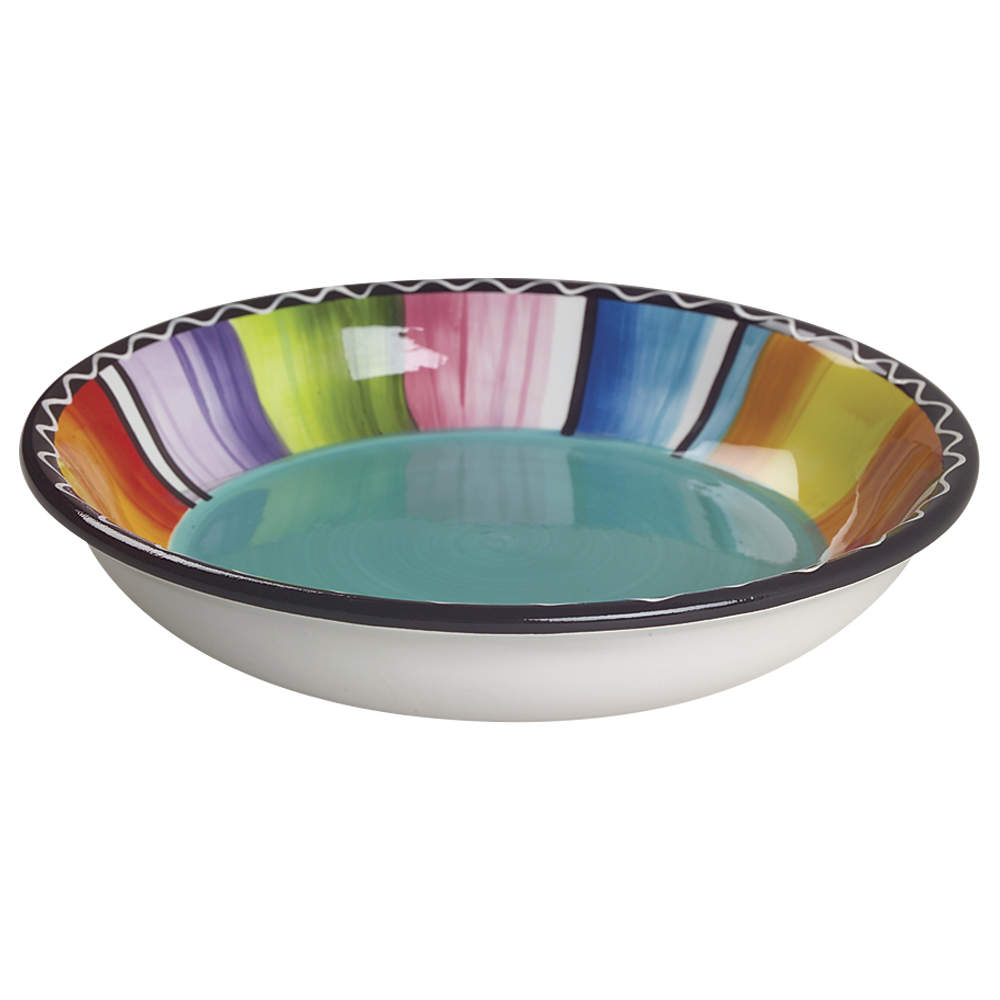 Serape 9" Individual Pasta Bowl by Certified International-1