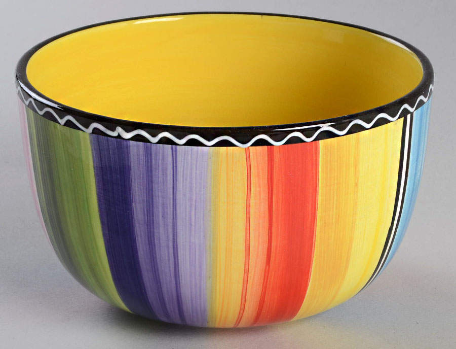 Serape Individual Ice Cream Dish by Certified International-1