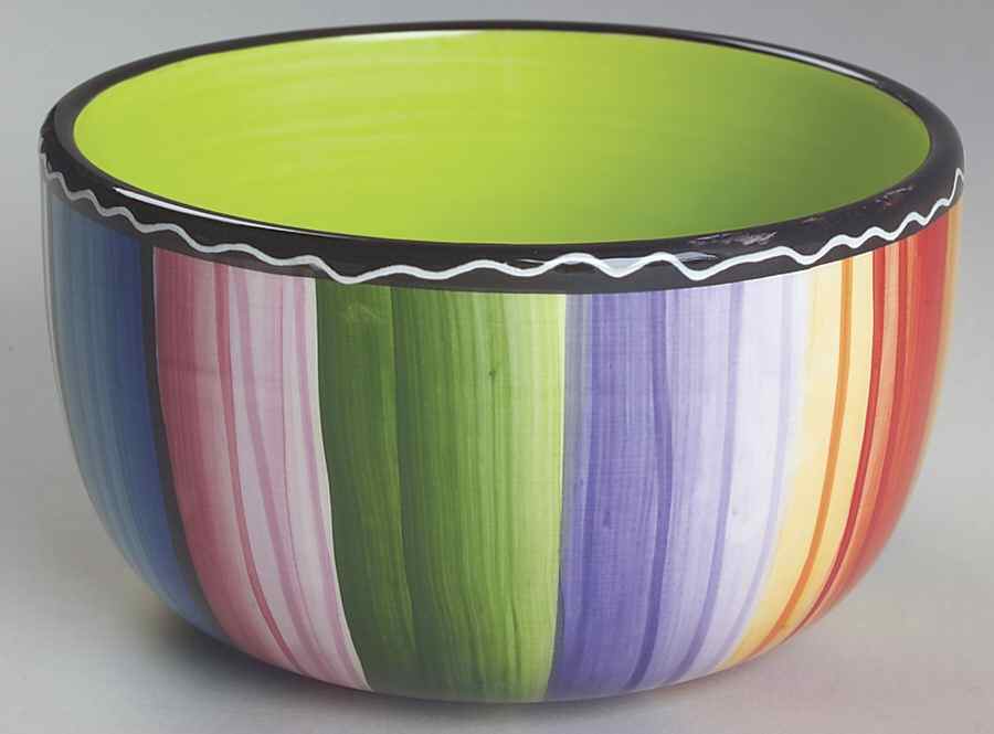 Serape Individual Ice Cream Dish by Certified International-1