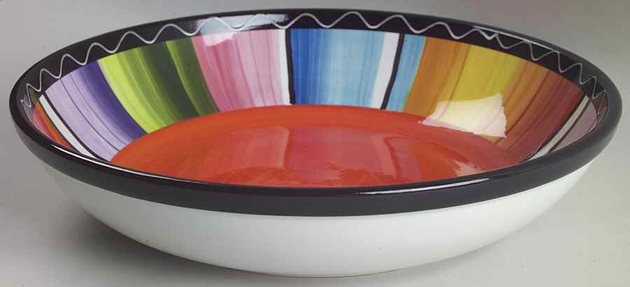 Serape 13" Pasta Serving Bowl by Certified International-1