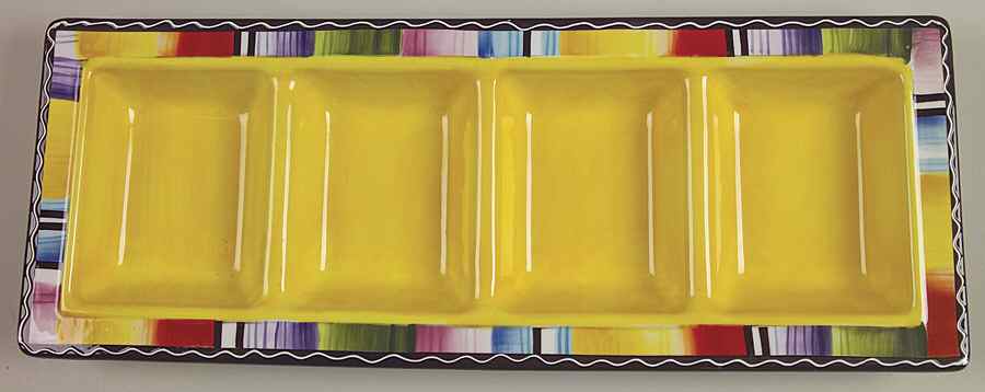 Serape 4 Part Relish by Certified International-1