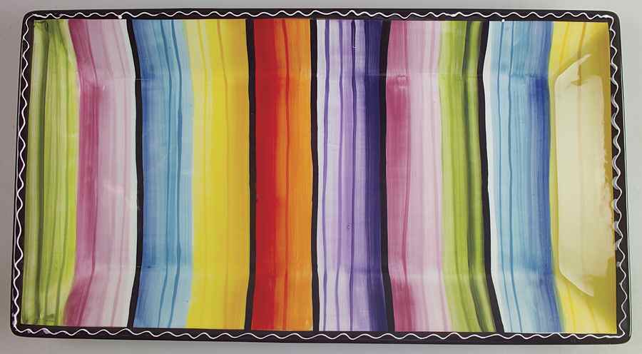 Serape 18" Rectangular Serving Platter by Certified International-1