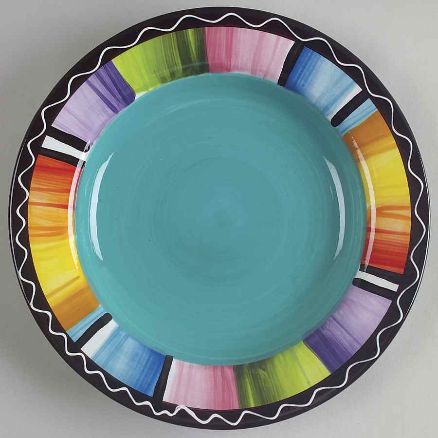 Serape Salad/Dessert Plate by Certified International-1