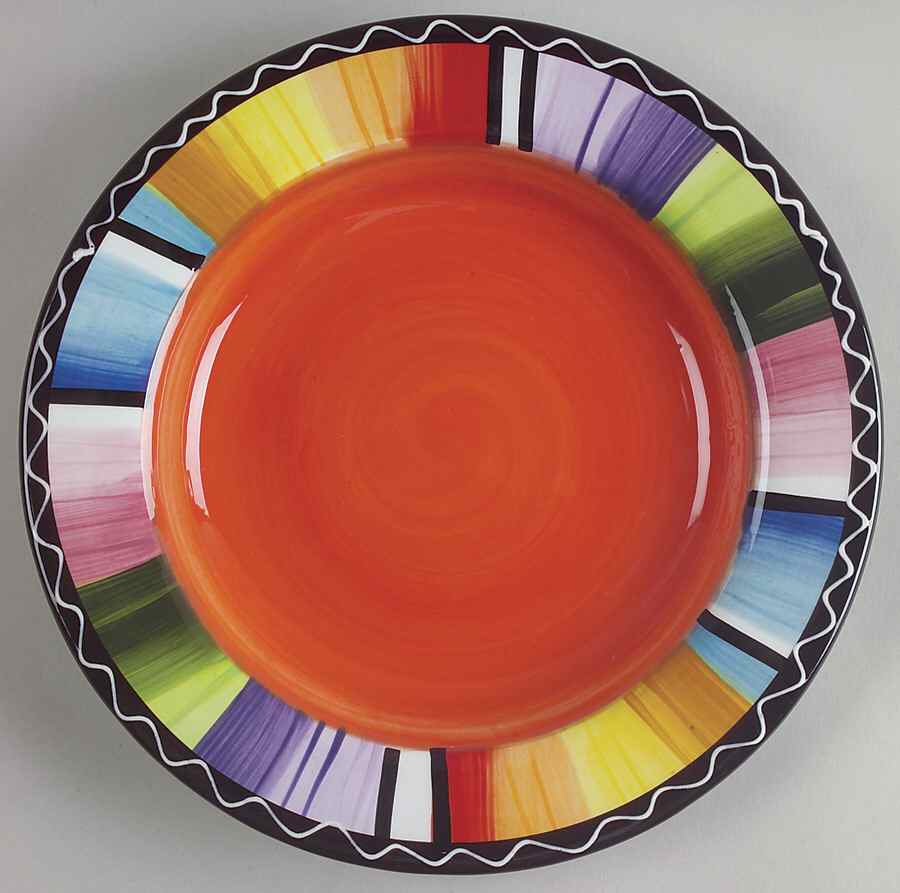 Serape Salad/Dessert Plate by Certified International-1